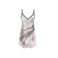 Cherry Blossom Art Midi Slip Dress
