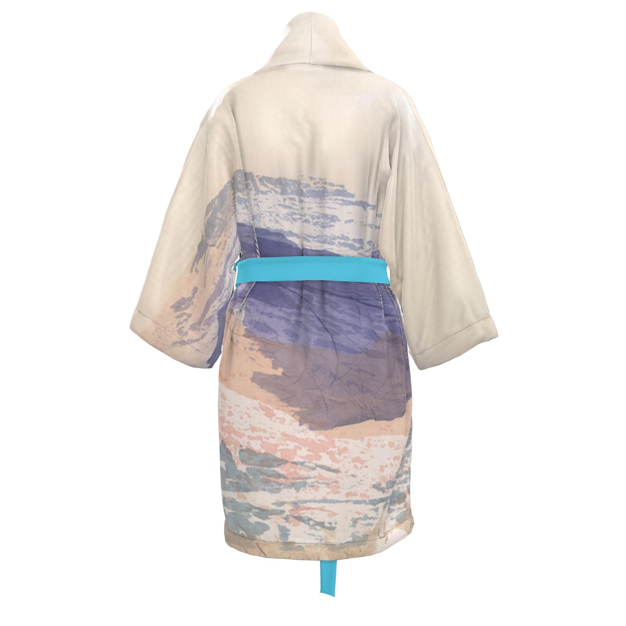 Abstract Mountain Kimono