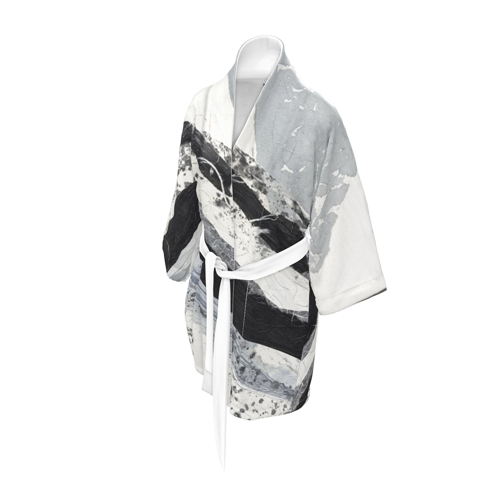 Black&Silver Kimono