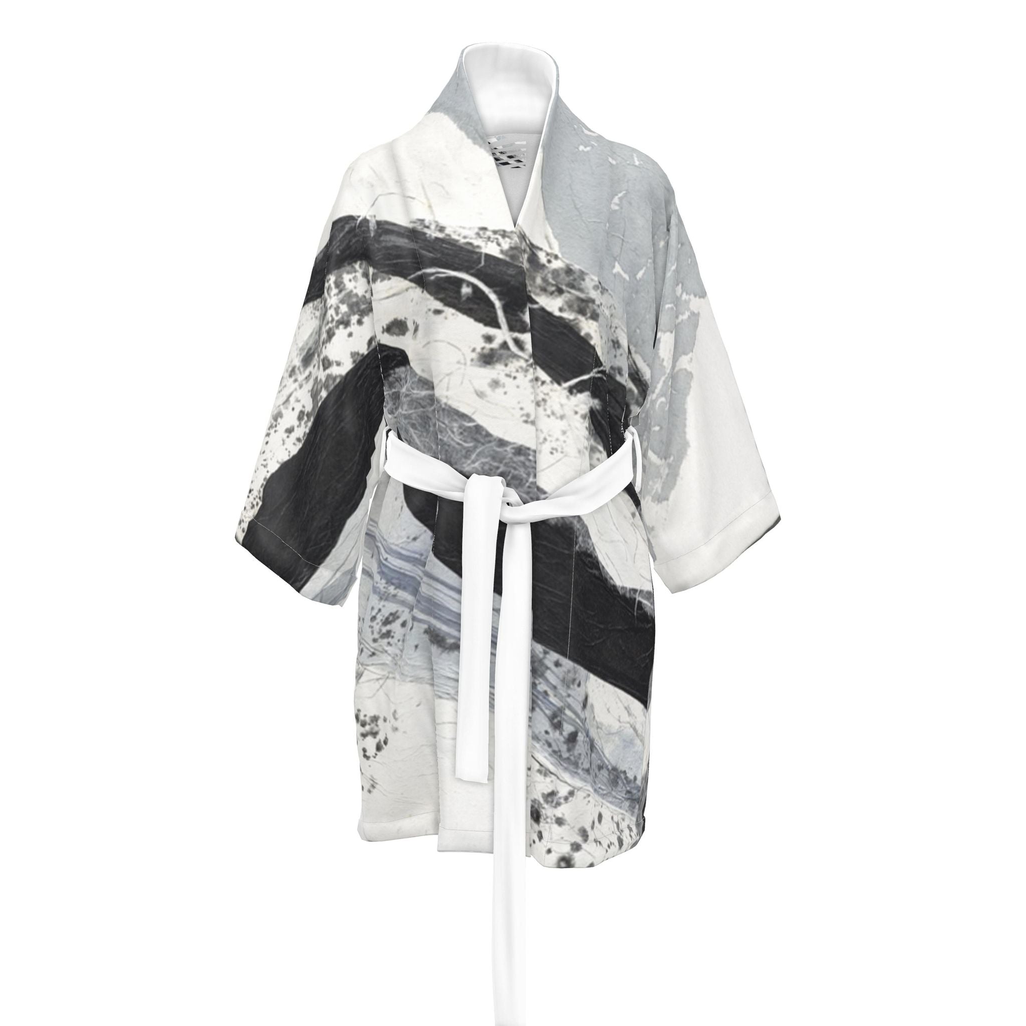 Black&Silver Kimono