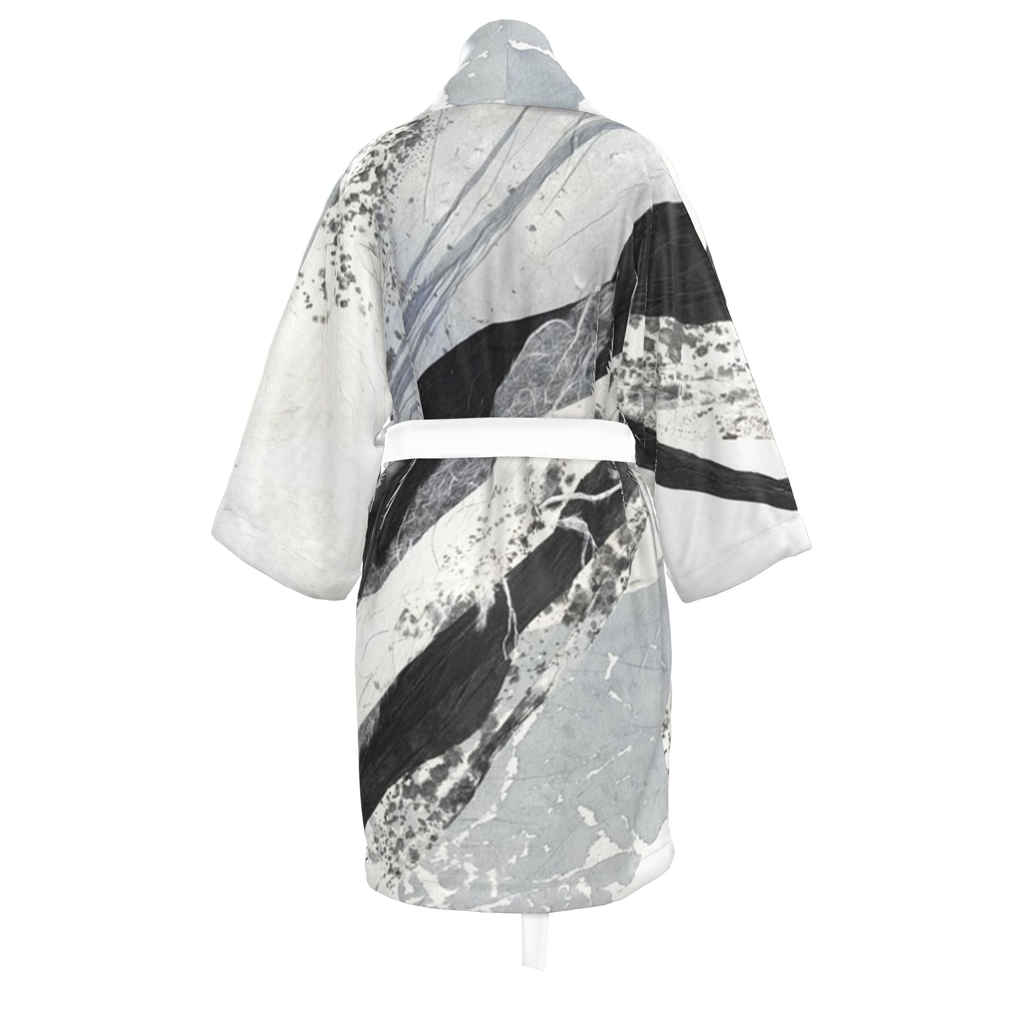 Black&Silver Kimono