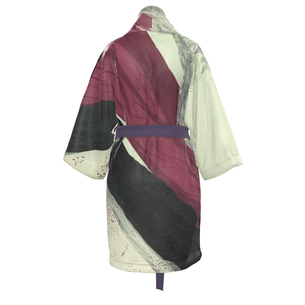 Orchid&Black Kimono