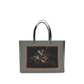 Matted Black Washi Art Handbag