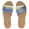 Beckoing Basin Womens Leather Sliders