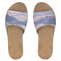 Blue Mountains Art Womens Leather Sliders