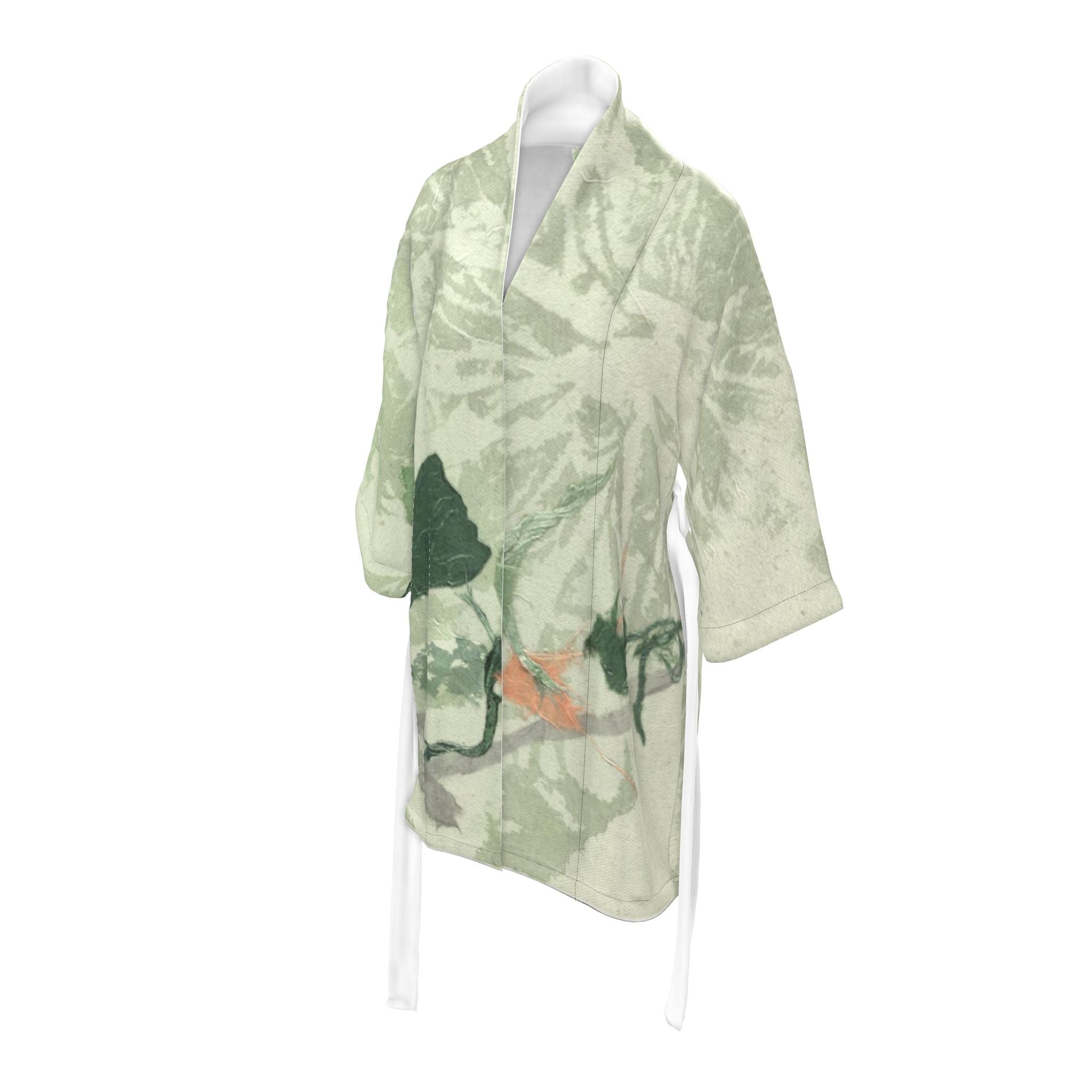 Ginkgo Art Kimono
