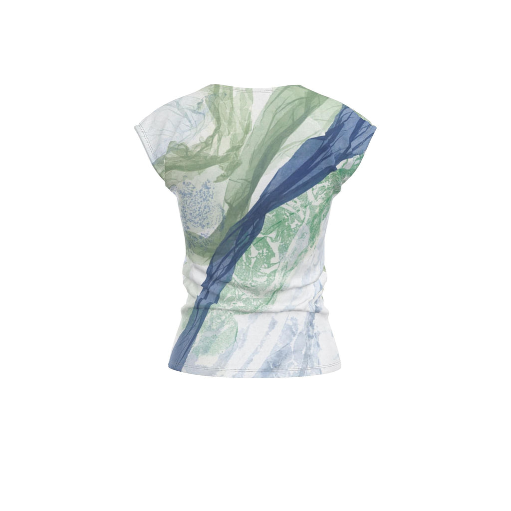 Beach Glass art Ladies T-Shirt