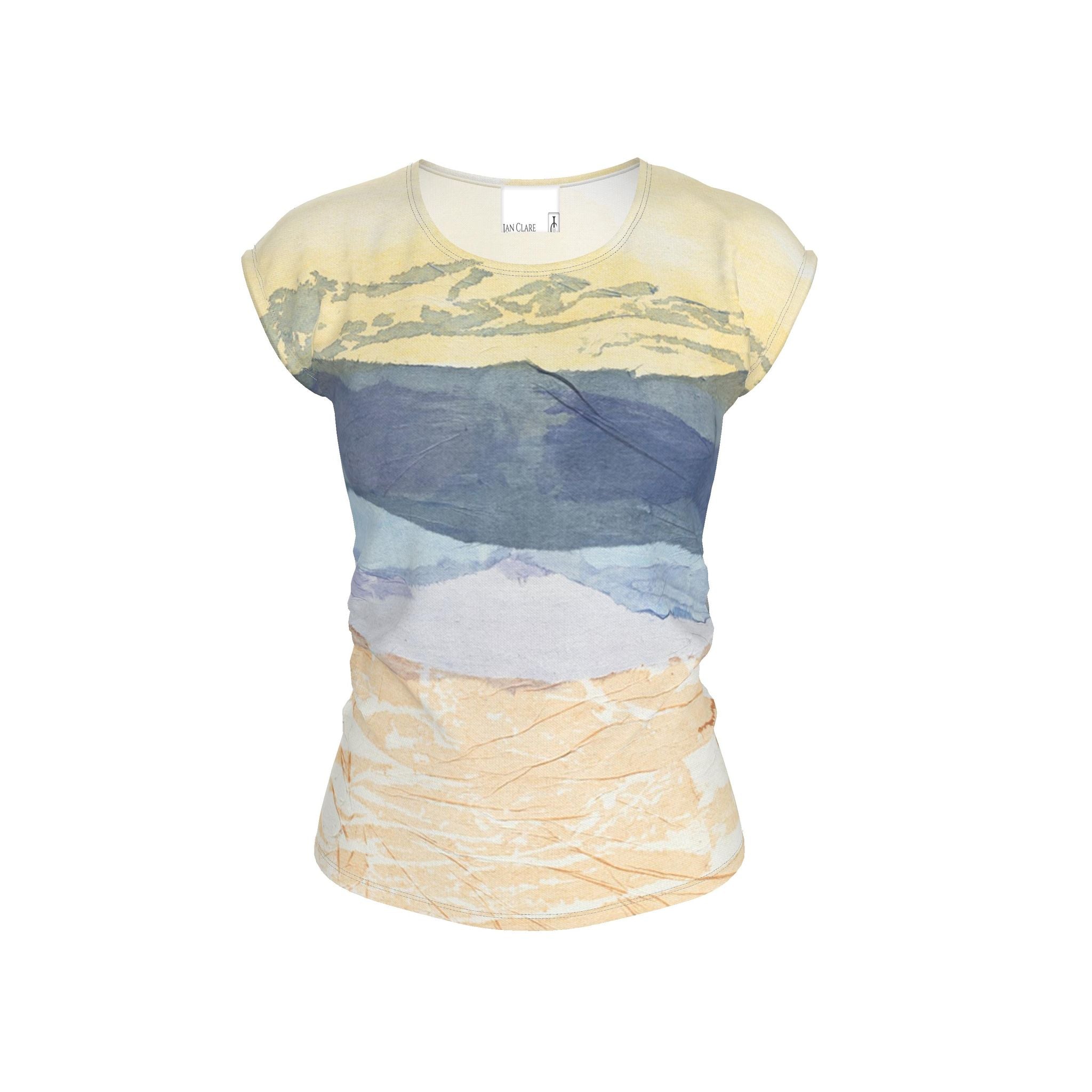 Beckoning Basin art Ladies T-Shirt