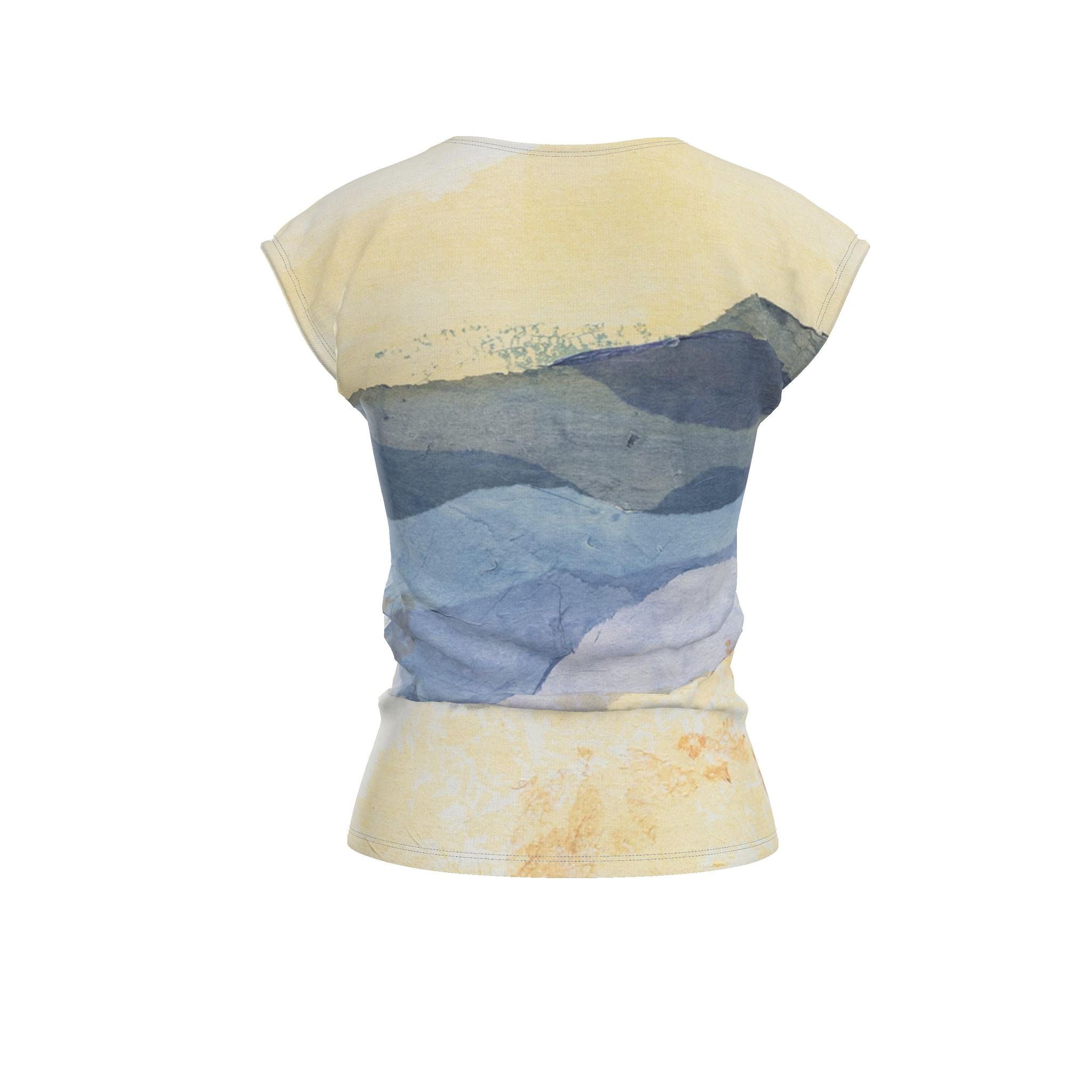 Beckoning Basin art Ladies T-Shirt