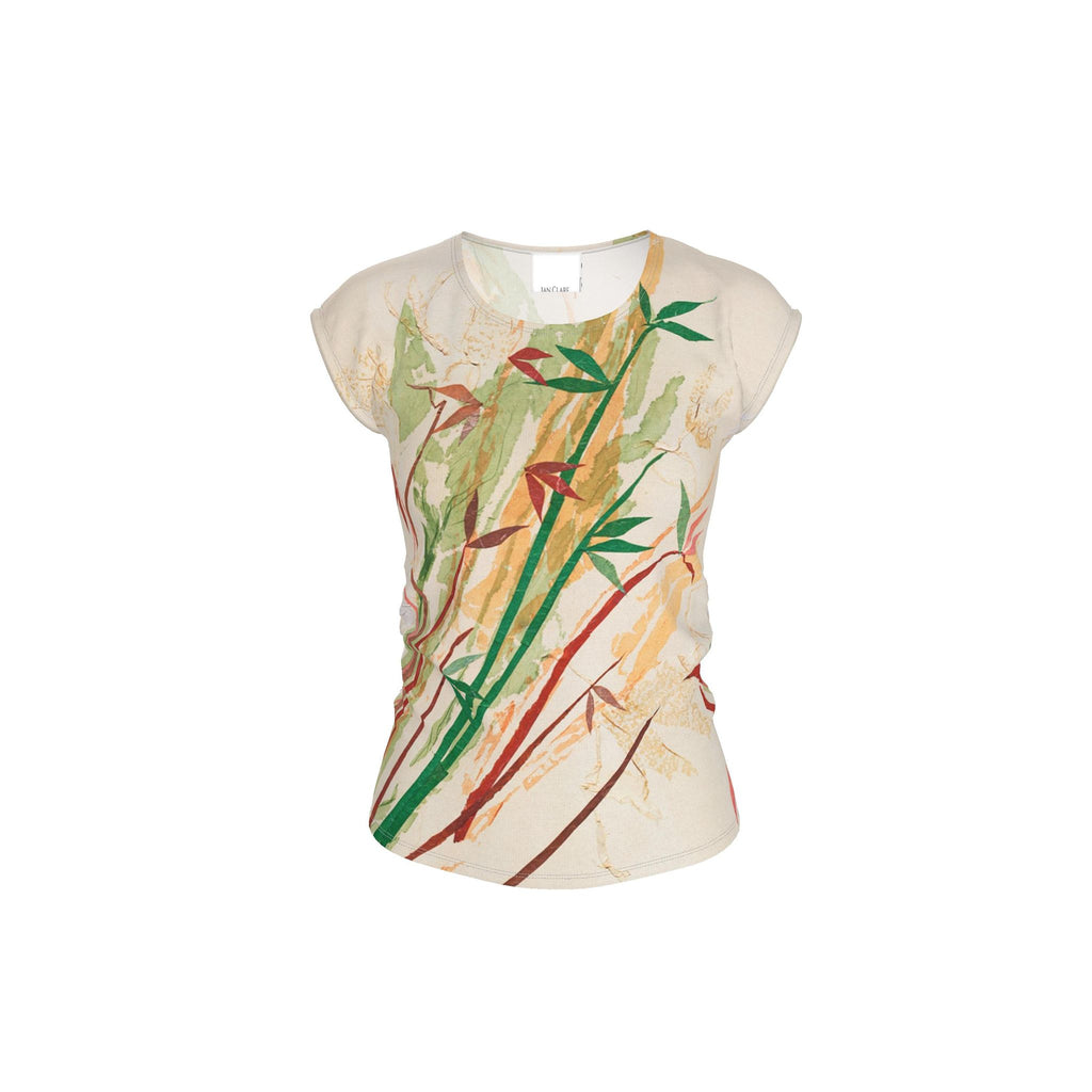 Bown Bamboo art Ladies T Shirt