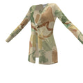 Ginkgo art Ladies Cardigan with Pockets
