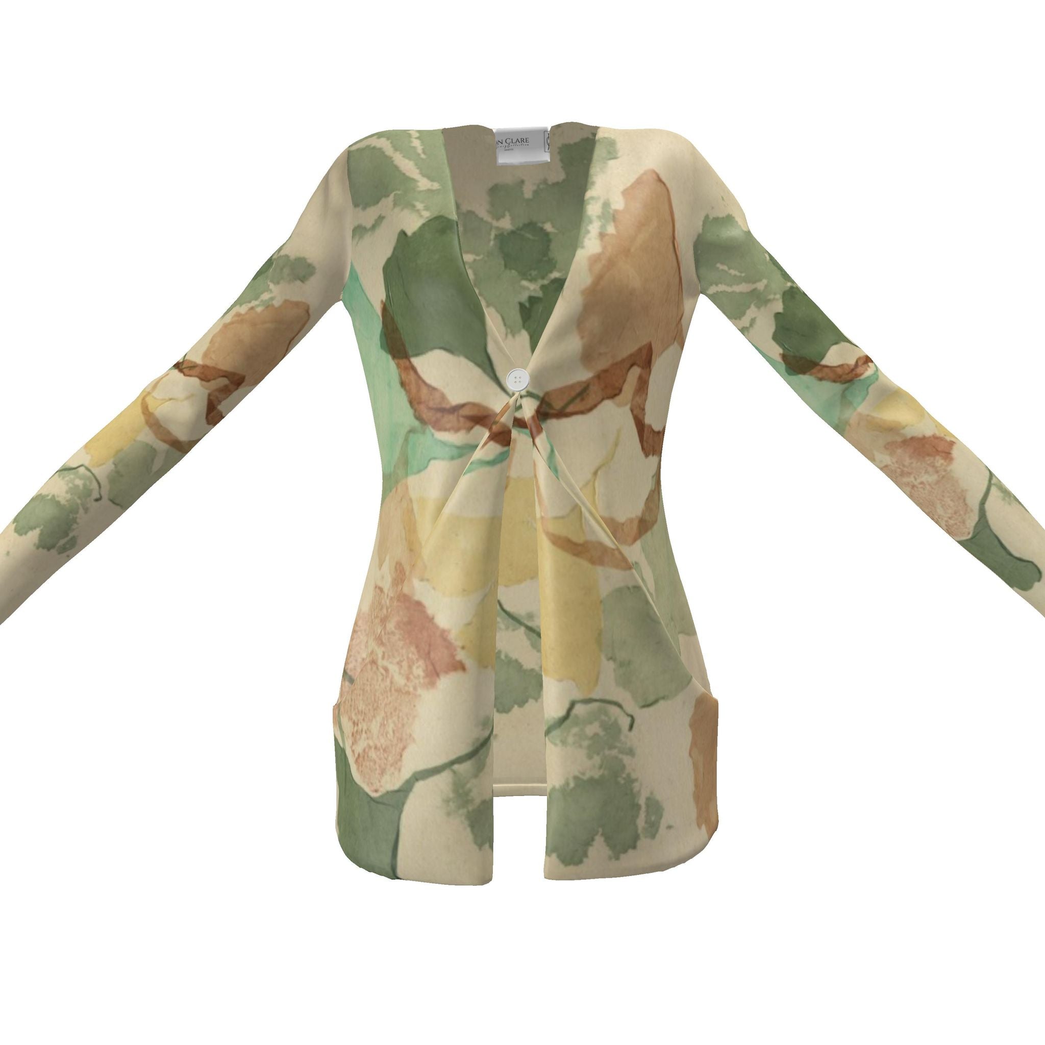 Ginkgo art Ladies Cardigan with Pockets