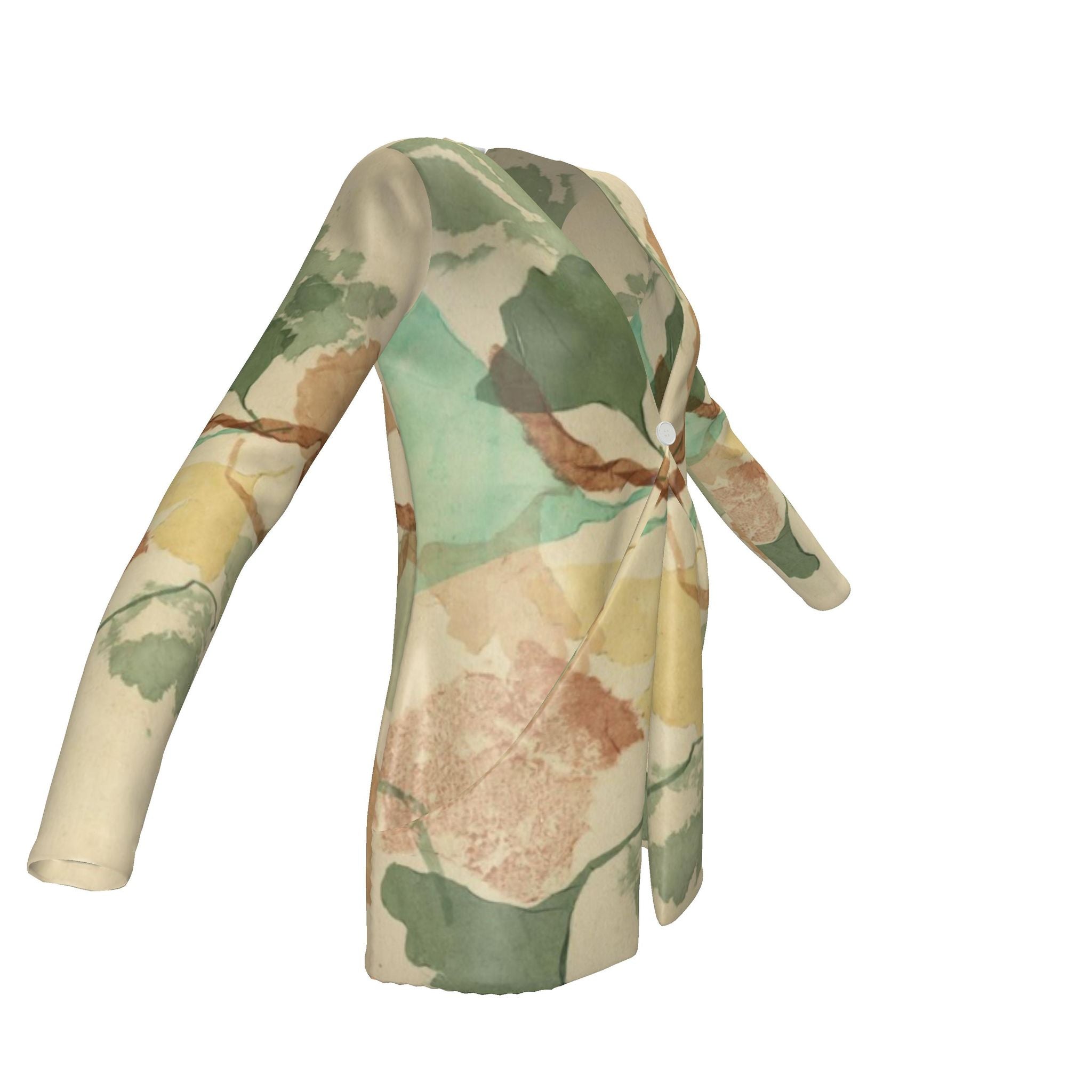 Ginkgo art Ladies Cardigan with Pockets