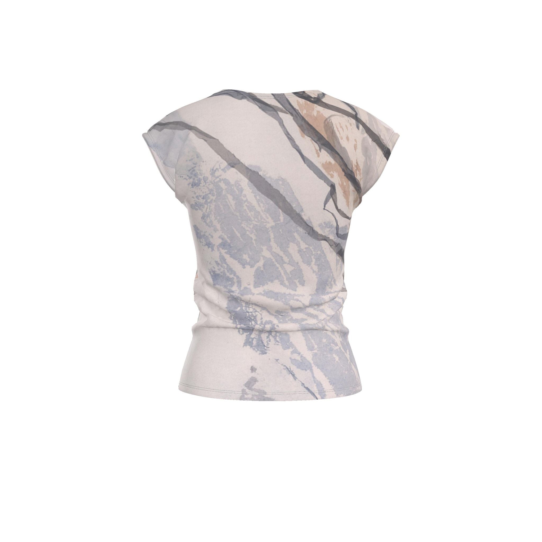 Pre-Cherry Blossom art Ladies T Shirt