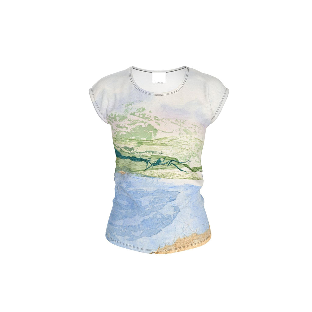 Spring Mountain art Ladies T Shirt