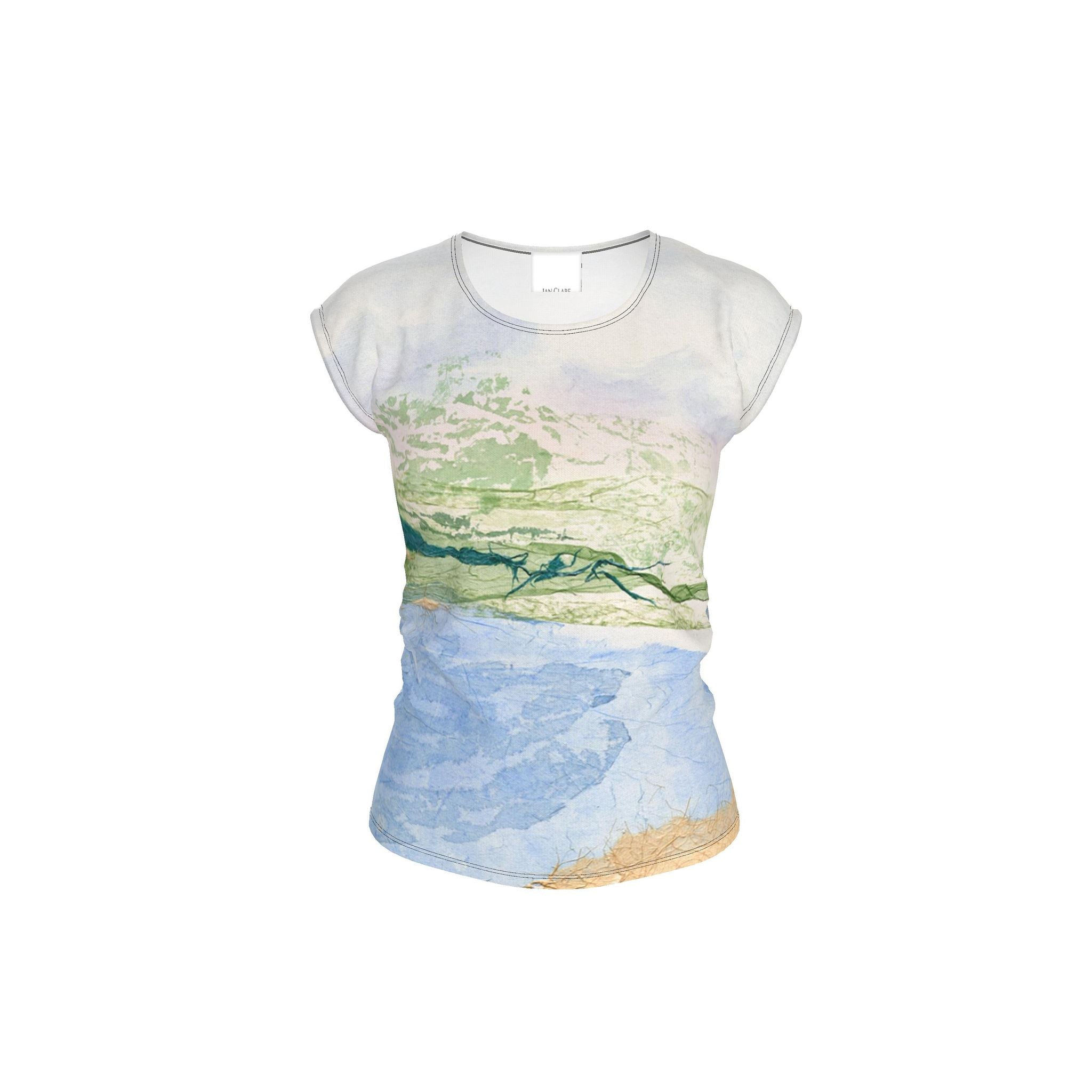 Spring Mountain art Ladies T Shirt