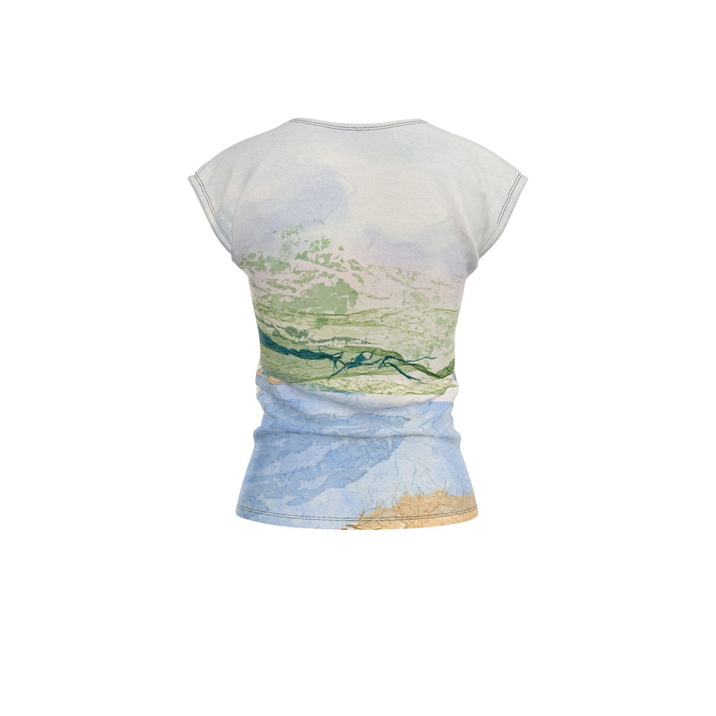 Spring Mountain art Ladies T Shirt