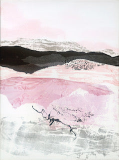 Black Mountains in Washi Giclee prints