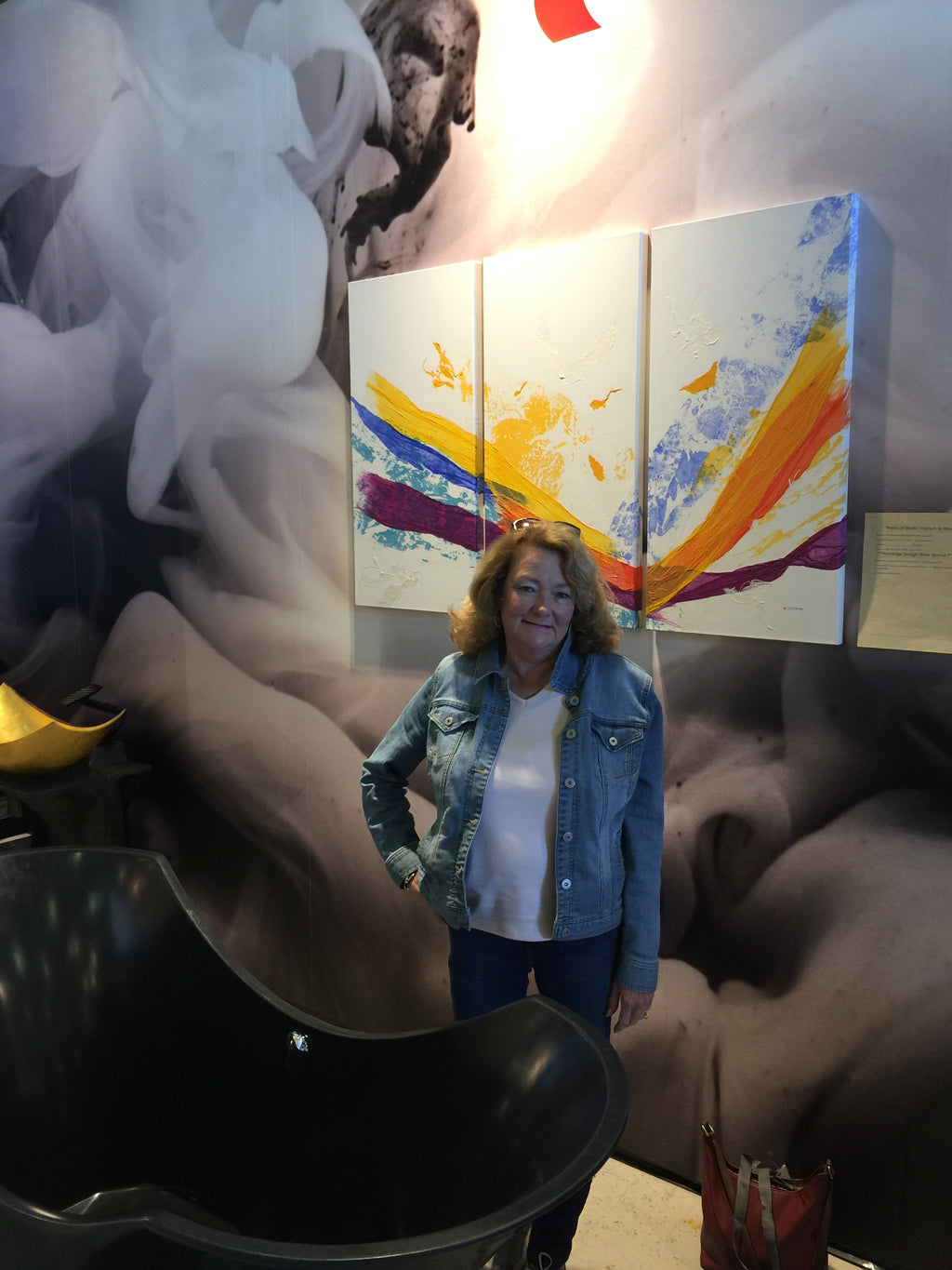 "Wanda's Waves of Washi" Triptych Giclee Reproduction Prints
