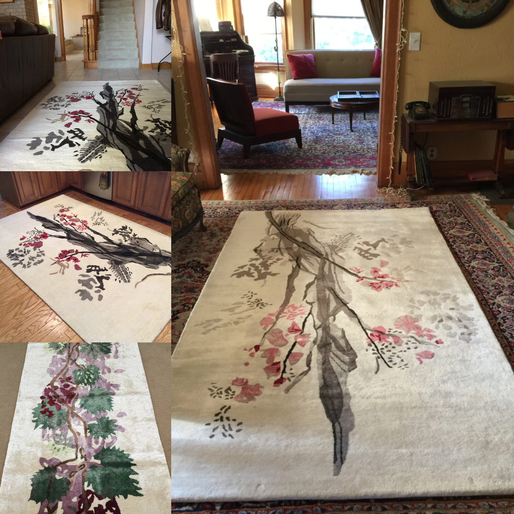 Cherry Blossom Washi Heirloom Rugs