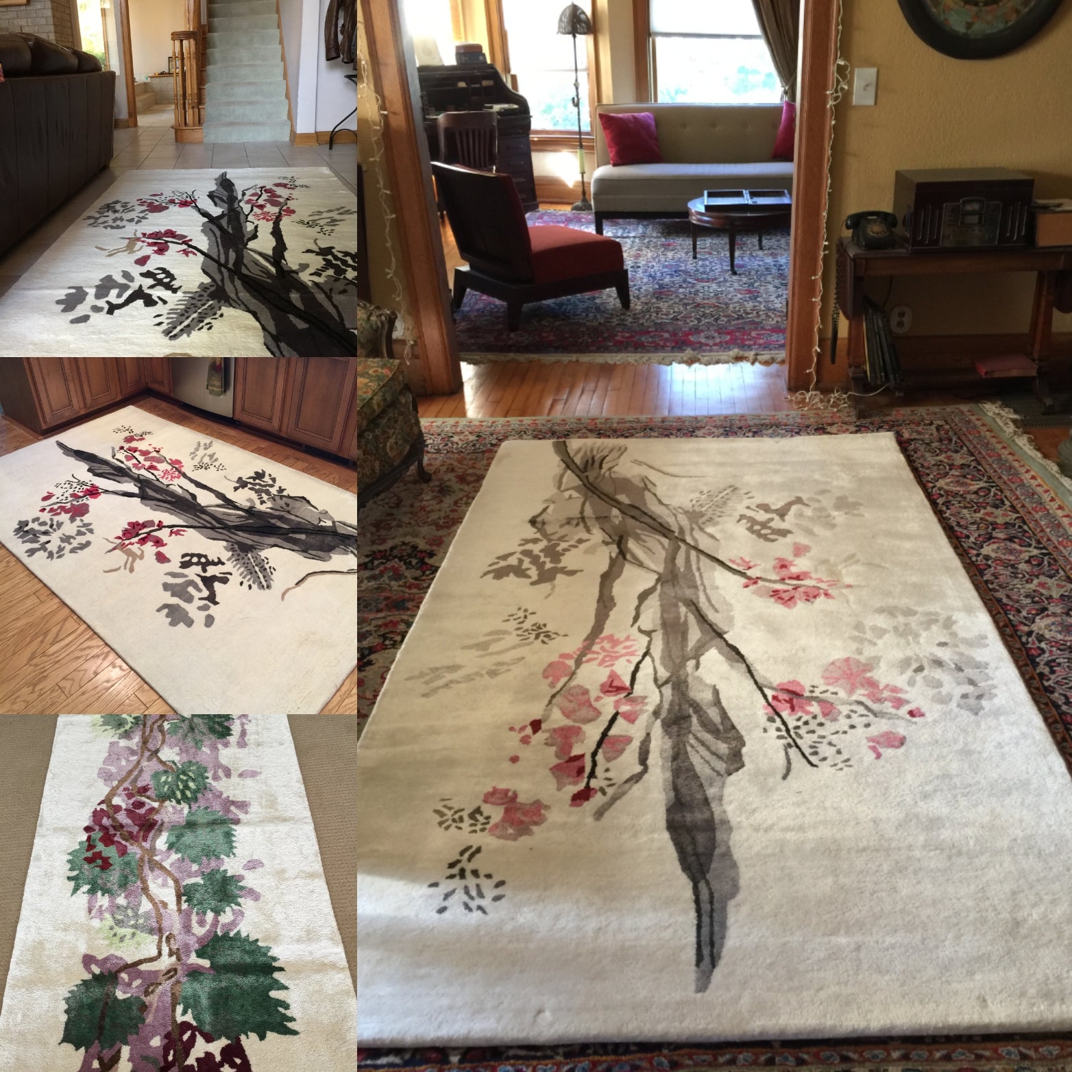 Cherry Blossom Washi Heirloom Rugs