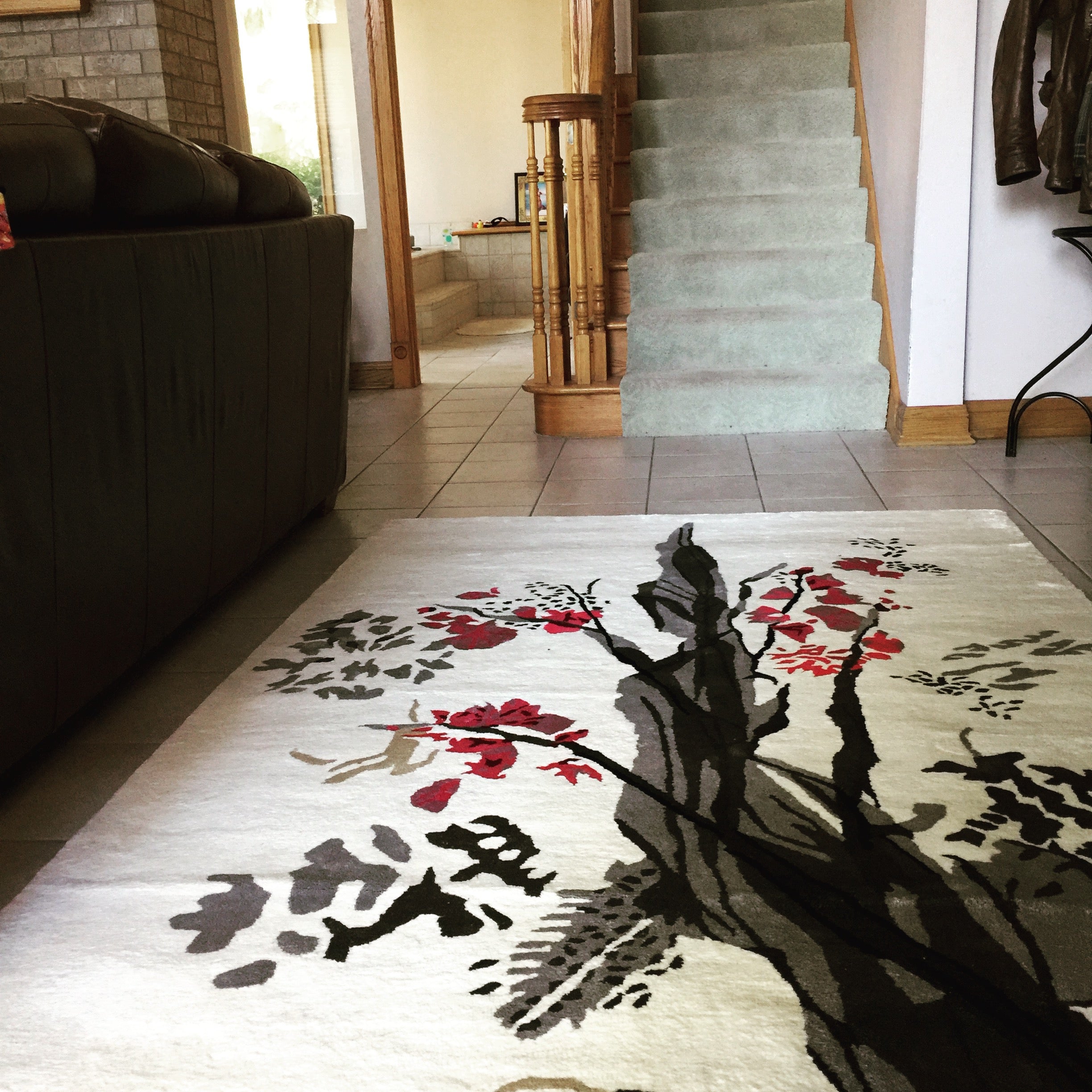 Cherry Blossom Washi Original on canvas