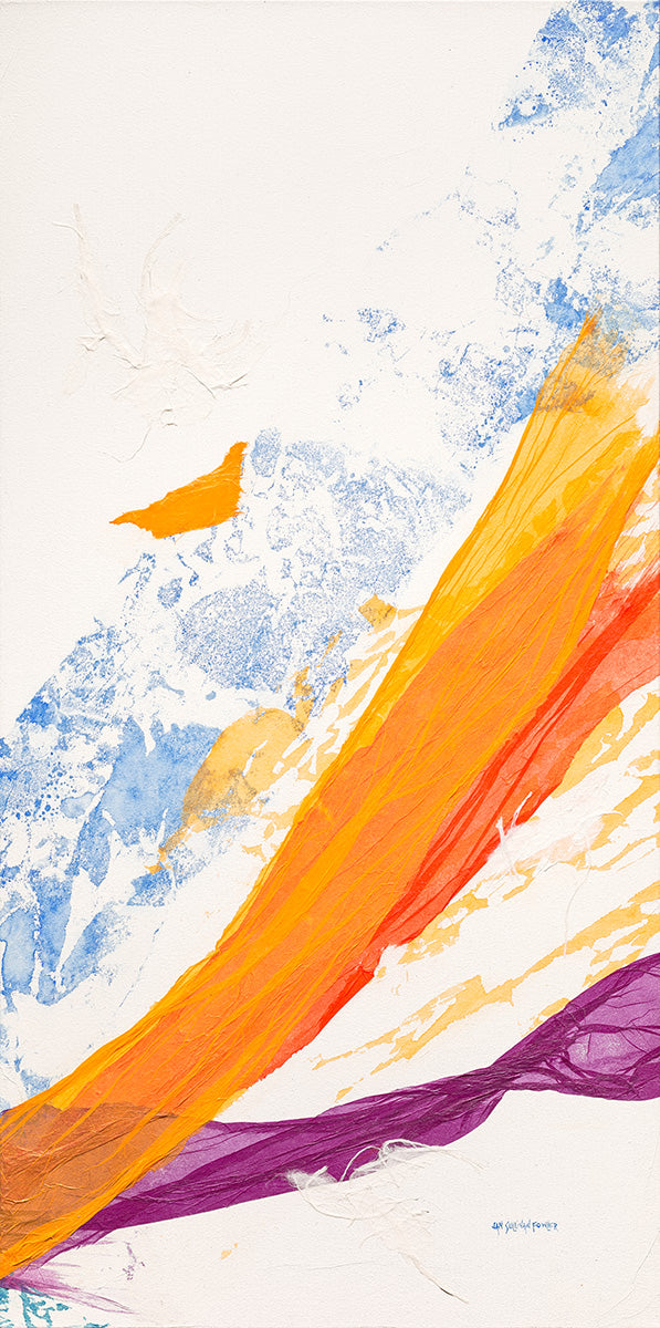 "Wanda's Waves of Washi" Triptych Giclee Reproduction Prints